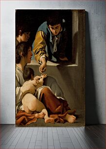 Πίνακας, Study for the 'The Charity of St. Elizabeth' by Bartolomeo Schedoni