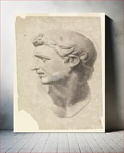 Πίνακας, Study of a Classical Male Head (from a plaster cast), Leon Dabo
