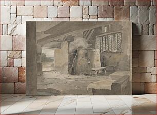 Πίνακας, Study of a Cottage Interior