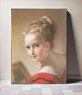 Πίνακας, Study of a Girl in Red by Benedetto Luti