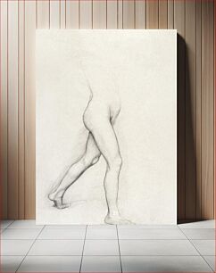 Πίνακας, Study of a Girl's Legs for the painting "Young Spartans" (ca. 1860–1862) by Edgar Degas