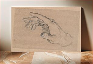 Πίνακας, Study of a hand by Nicolai Abildgaard