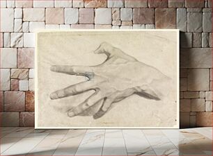 Πίνακας, Study of a Hand, Leon Dabo