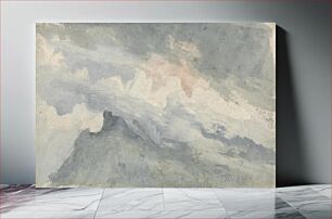 Πίνακας, Study of a Hill Top and Sky