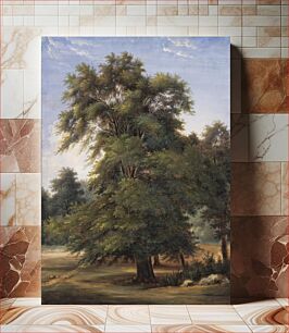 Πίνακας, Study of a Tree by Jean Victor Bertin