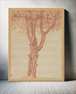 Πίνακας, Study of a Tree in the Luxembourg Gardens by Pierre Henri de Valenciennes