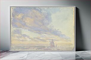 Πίνακας, Study of clouds, Rome, Italy, Francis Augustus Lathrop