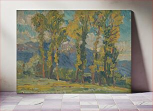 Πίνακας, Study of landscape, Alexander Kubinyi