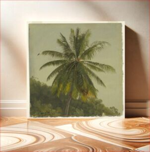 Πίνακας, Study of Palm Tree, Jamaica, Frederic Edwin Church