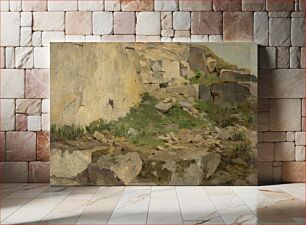 Πίνακας, Study of rocks by Lajos Csordák