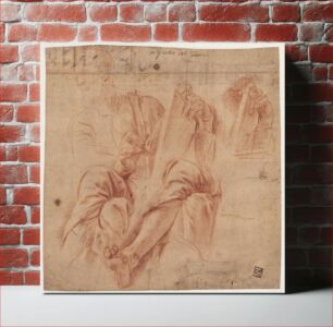 Πίνακας, Study of the Apostle Mark writing, as well as detailed study of the hand holding the book by Tanzio Da Varallo