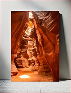 Πίνακας, Sunlit Canyon Interior Εσωτερικό Sunlit Canyon