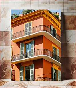 Πίνακας, Sunny Balcony Architecture Αρχιτεκτονική Sunny Balcony