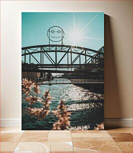 Πίνακας, Sunny Day Over the Bridge Ηλιόλουστη μέρα πάνω από τη γέφυρα