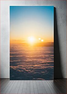 Πίνακας, Sunrise Over the Clouds Ανατολή πάνω από τα σύννεφα