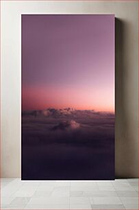 Πίνακας, Sunset Above the Clouds Ηλιοβασίλεμα πάνω από τα σύννεφα