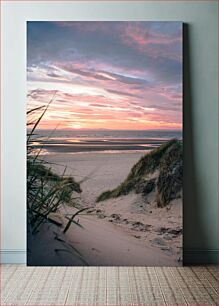 Πίνακας, Sunset at the Beach Ηλιοβασίλεμα στην παραλία