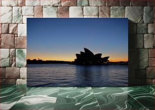 Πίνακας, Sunset at the Sydney Opera House Ηλιοβασίλεμα στην Όπερα του Σίδνεϊ