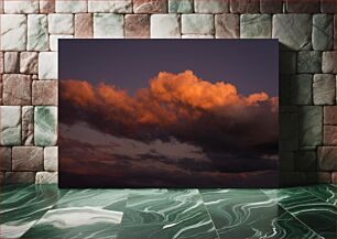 Πίνακας, Sunset Clouds Σύννεφα ηλιοβασιλέματος