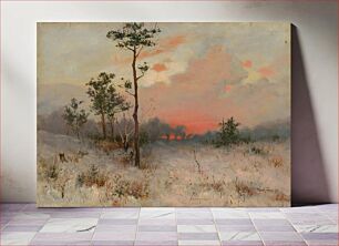 Πίνακας, Sunset, Felicián Moczik