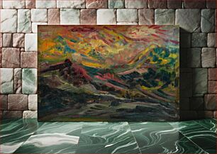 Πίνακας, Sunset in the mountains by Arnold Peter Weisz Kubínčan