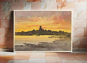 Πίνακας, Sunset, Nantucket, Arnold William Brunner