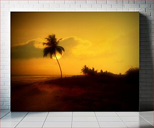 Πίνακας, Sunset on the Beach Ηλιοβασίλεμα στην παραλία