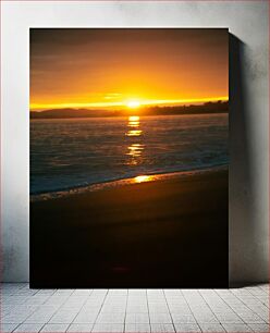 Πίνακας, Sunset on the Beach Ηλιοβασίλεμα στην παραλία