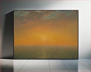 Πίνακας, Sunset on the Sea by John Frederick Kensett