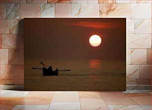 Πίνακας, Sunset on the Sea Ηλιοβασίλεμα στη θάλασσα