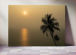 Πίνακας, Sunset Over Calm Sea Ηλιοβασίλεμα πάνω από την ήρεμη θάλασσα