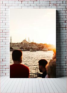 Πίνακας, Sunset Over Istanbul Ηλιοβασίλεμα πάνω από την Κωνσταντινούπολη