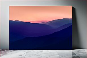 Πίνακας, Sunset Over Rolling Hills Ηλιοβασίλεμα πάνω από το Rolling Hills