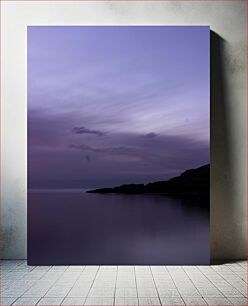 Πίνακας, Sunset Over the Calm Sea Ηλιοβασίλεμα πάνω από την ήρεμη θάλασσα