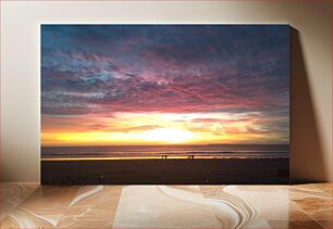 Πίνακας, Sunset Over the Ocean Ηλιοβασίλεμα πάνω από τον ωκεανό