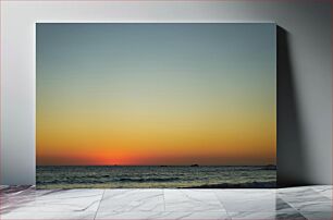 Πίνακας, Sunset over the Ocean Ηλιοβασίλεμα πάνω από τον ωκεανό