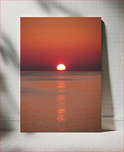 Πίνακας, Sunset over the Sea Ηλιοβασίλεμα πάνω από τη θάλασσα