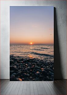 Πίνακας, Sunset Over the Sea Ηλιοβασίλεμα πάνω από τη θάλασσα