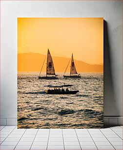 Πίνακας, Sunset Sailing Sunset Sailing