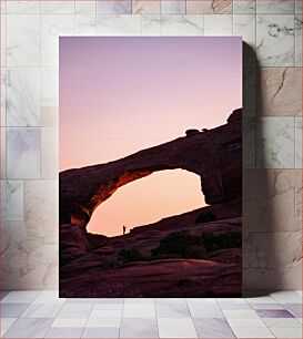 Πίνακας, Sunset Through the Arch Sunset Through the Arch