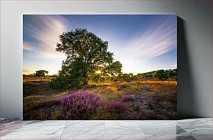 Πίνακας, Sunset Through the Trees Ηλιοβασίλεμα μέσα από τα δέντρα