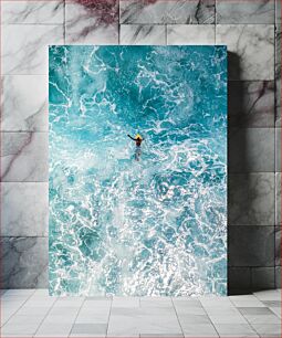 Πίνακας, Surfer in the Ocean Σέρφερ στον ωκεανό