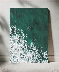 Πίνακας, Surfer in the Ocean Σέρφερ στον ωκεανό