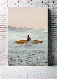 Πίνακας, Surfer in the Waves Σέρφερ στα κύματα