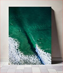 Πίνακας, Surfers in the Turquoise Ocean Σέρφερ στον Τυρκουάζ Ωκεανό