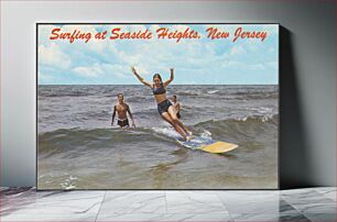 Πίνακας, Surfing at Seaside Heights, New Jersey