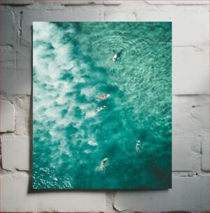 Πίνακας, Surfing in Crystal Waters Σέρφινγκ σε Κρυστάλλινα Νερά
