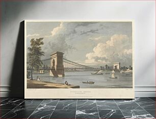Πίνακας, Suspension Bridge, Hammersmith