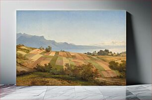 Πίνακας, Swiss Landscape (c. 1830) byAlexandre Calame