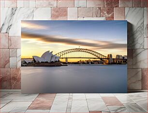 Πίνακας, Sydney Harbor at Sunset Λιμάνι του Σίδνεϊ στο ηλιοβασίλεμα